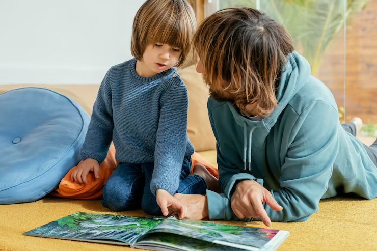 father-son-reading-book_23-2148902365